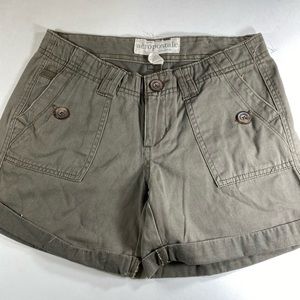 Green khaki shirt size 0